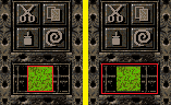 Click zones for the tile palette