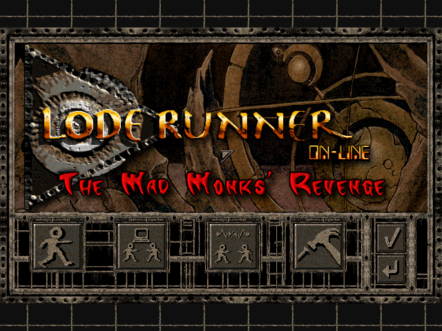 Completed main menu