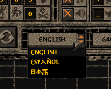 Japanese language option